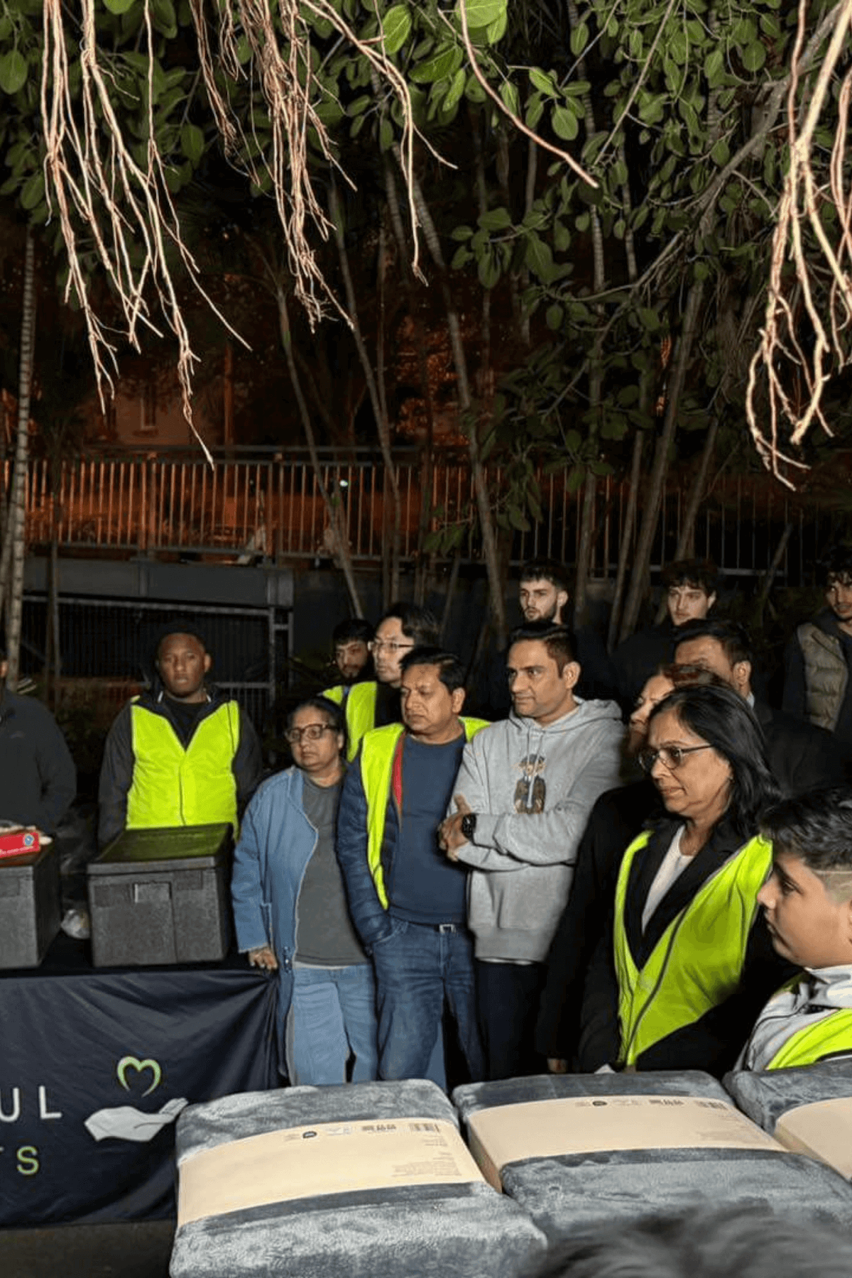 distribution of blankets distribution of blankets